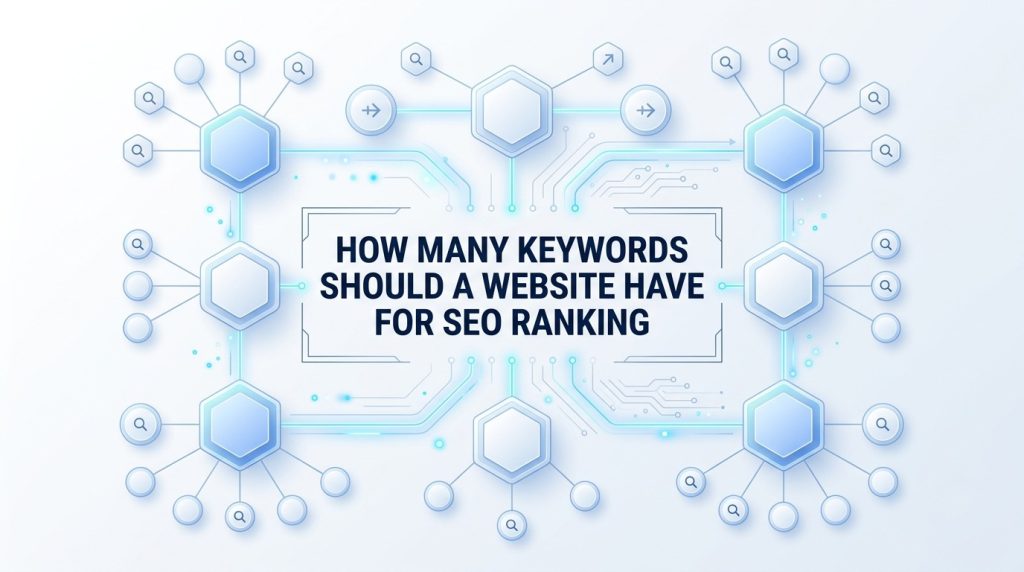 SEO keywords strategy and how many keywords website should use