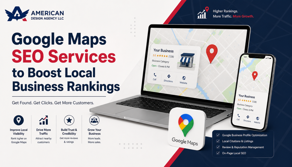 Google Maps SEO services for local business rankings