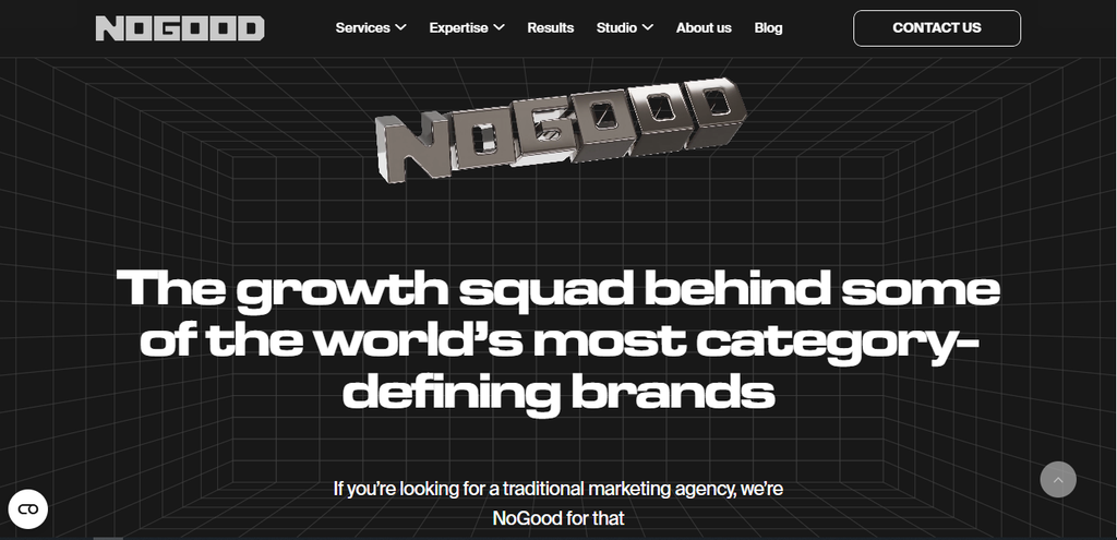 NoGood homepage
