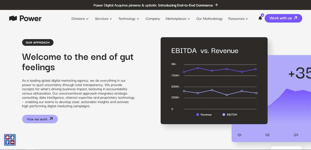 Power Digital Marketing homepage